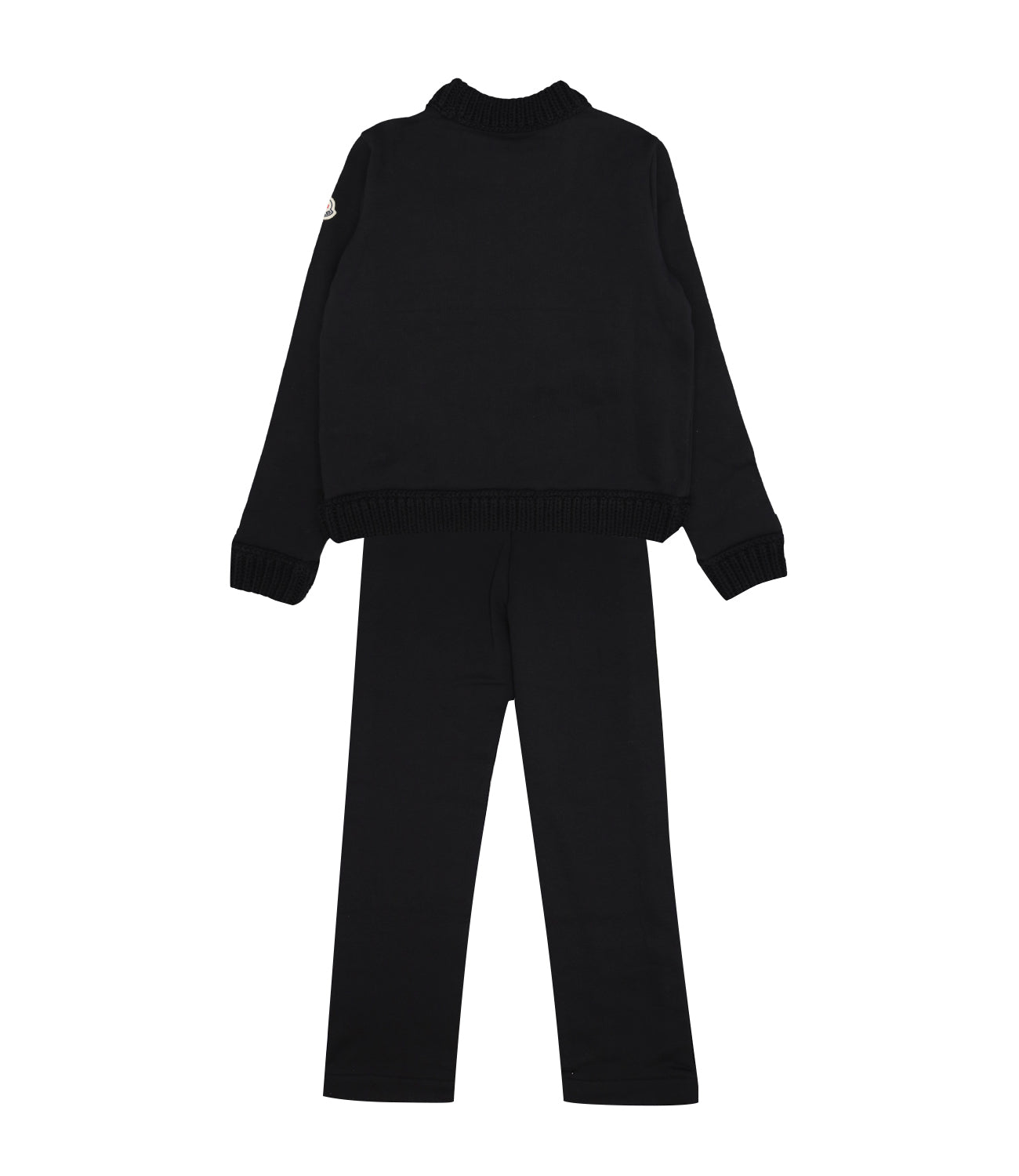 Moncler Junior | Set Maglia e Pantalone Knitwear Nero