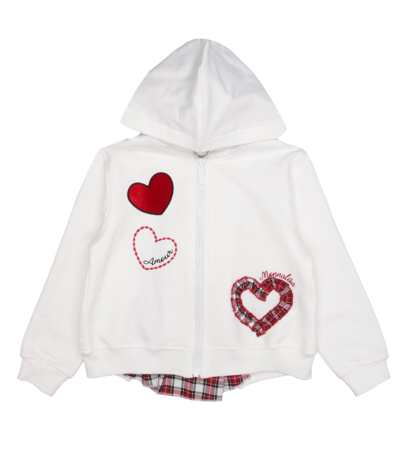 Monnalisa | Sweatshirt White and Red