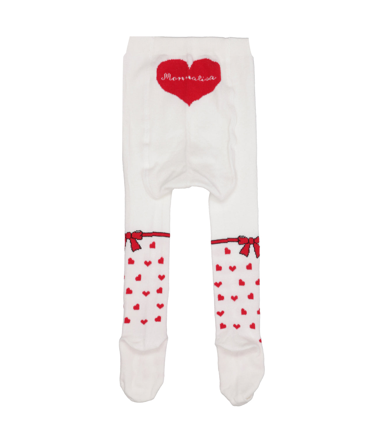 Monnalisa | Collant Bianco e Rosso