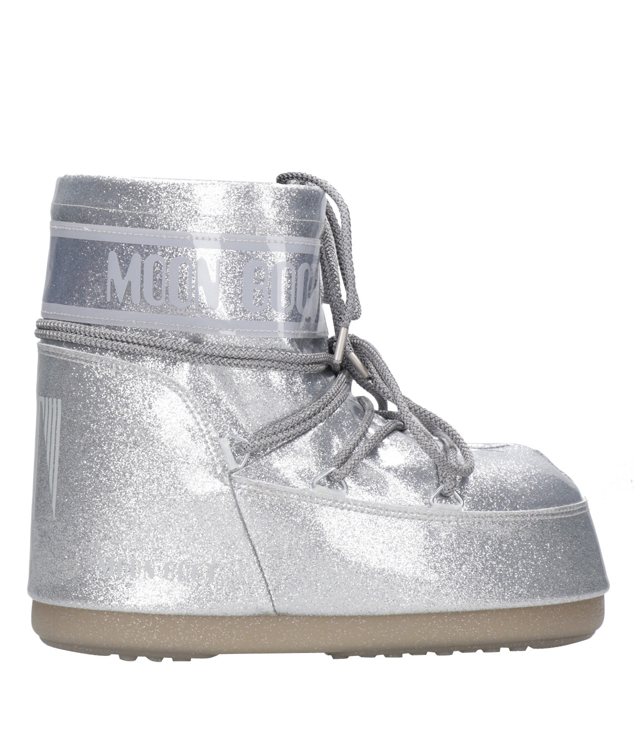 Moon Boot | MB Icon Low Glitter Silver