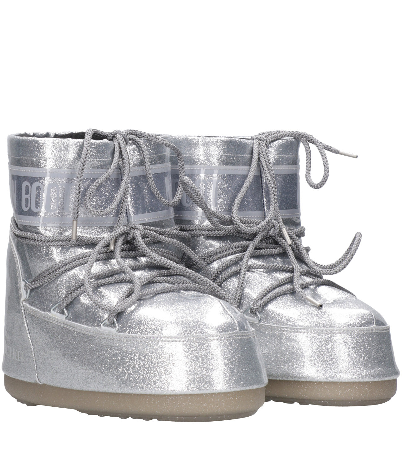 Moon Boot | MB Icon Low Glitter Silver