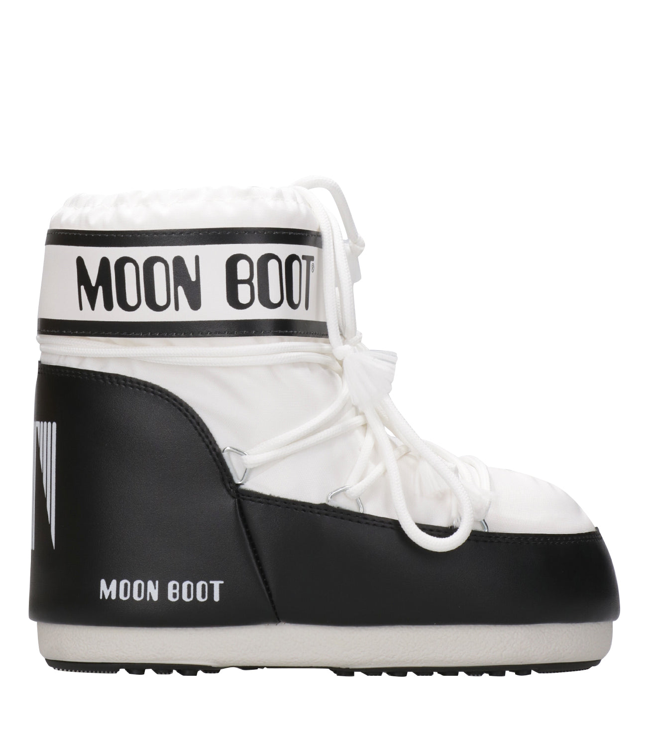 Moon Boot | Boot MB Icon Low Nylon Black and White