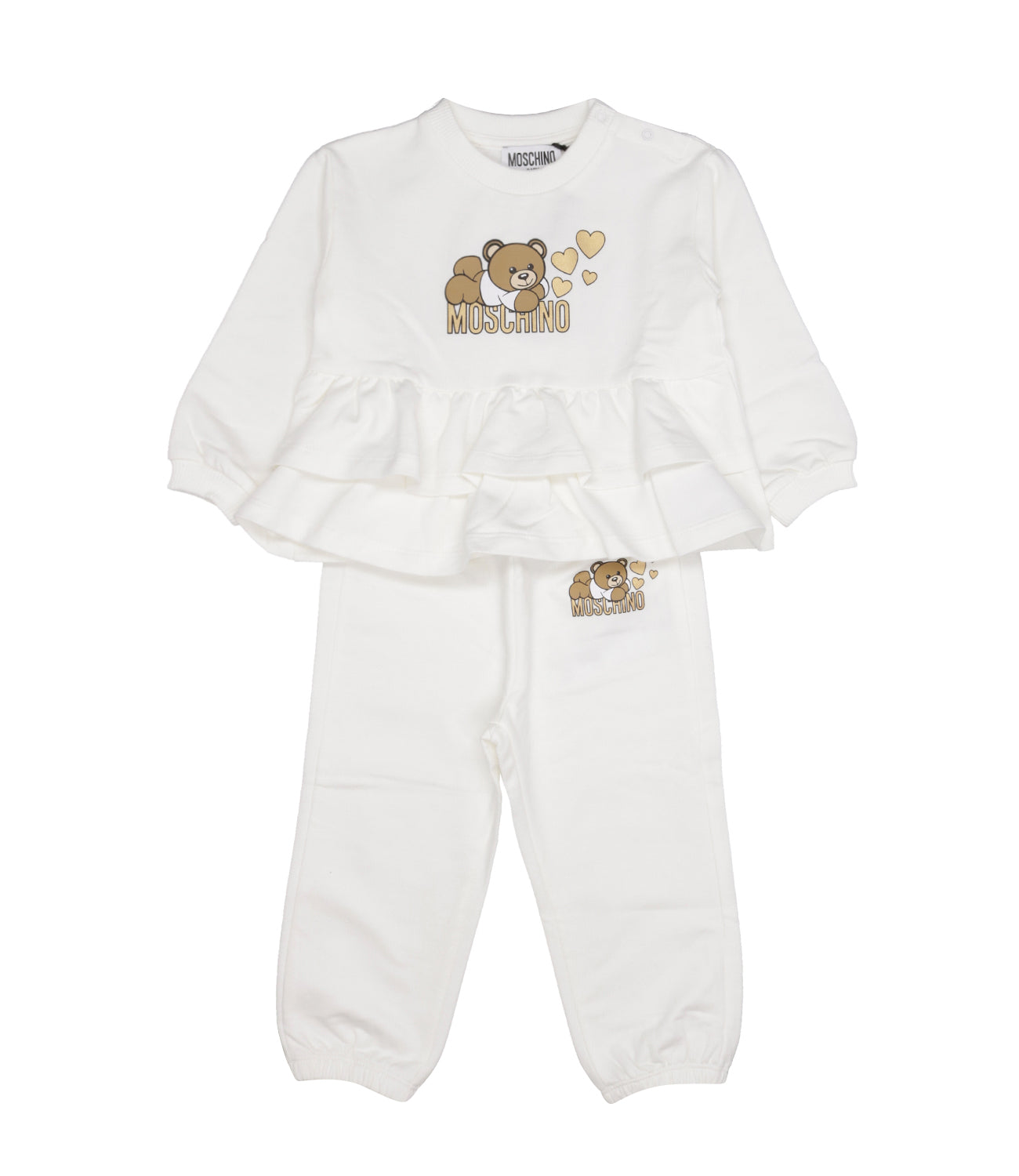 Moschino Baby | Sweater and Pant Set White