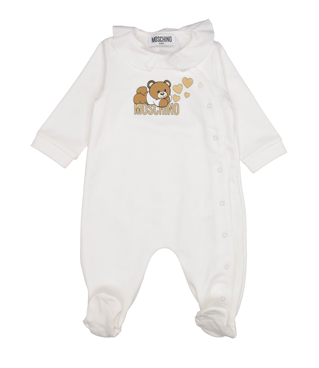 Moschino Baby Moschino Baby White Sleepsuit MDT018LCA80