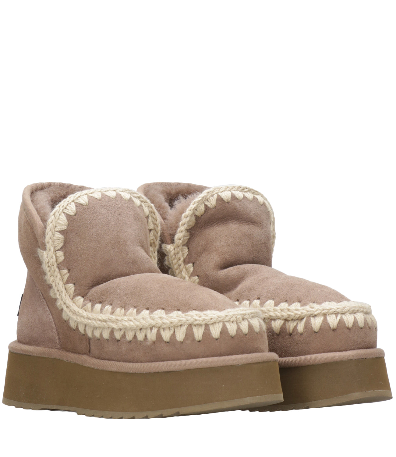 Mou | Mini Eskimo Platform Boot Grey