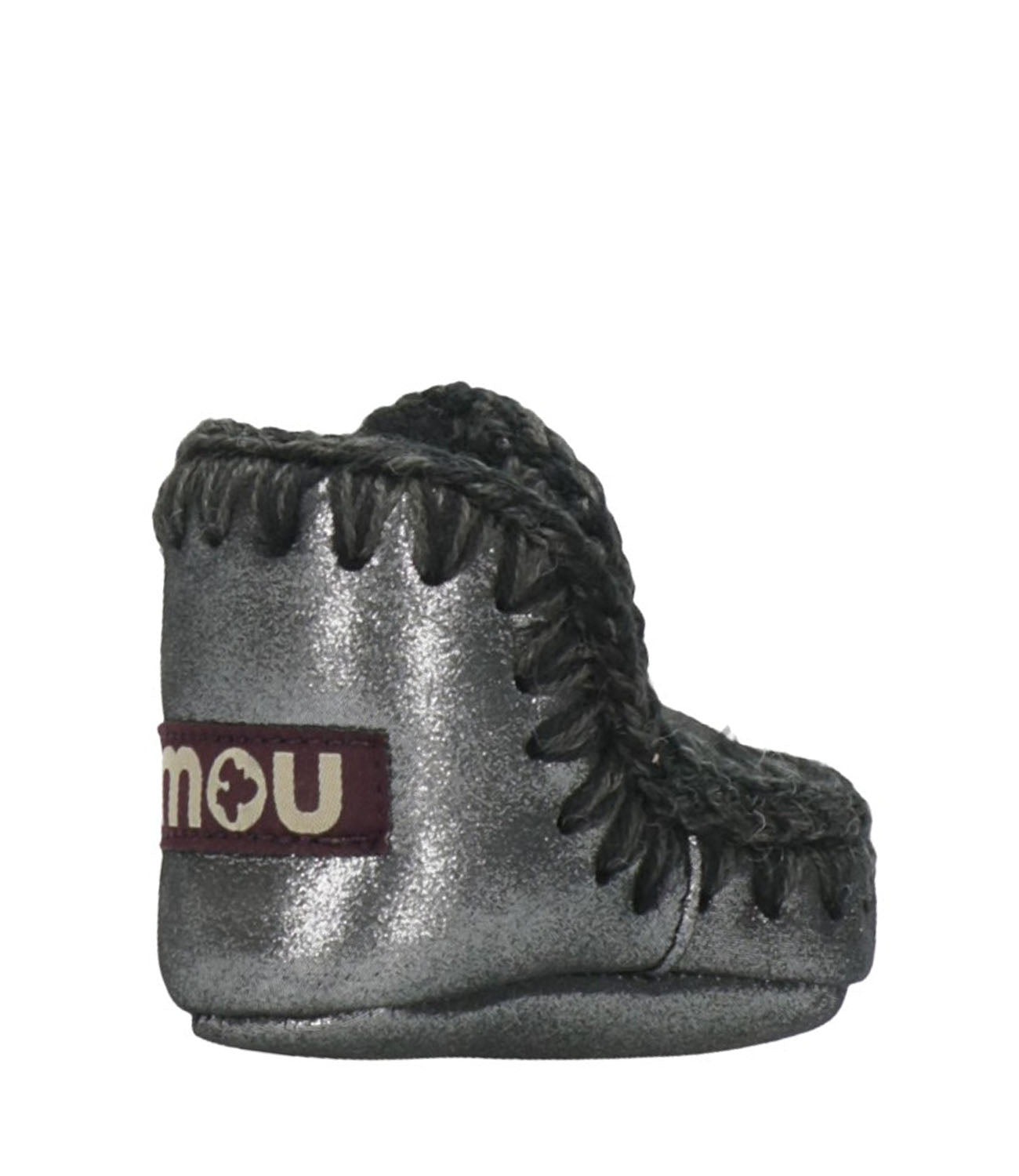 Mou Kids | Black Infant Eskimo Ankle Boot