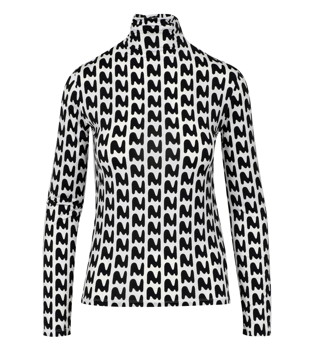 MSGM | Black and White Blouse