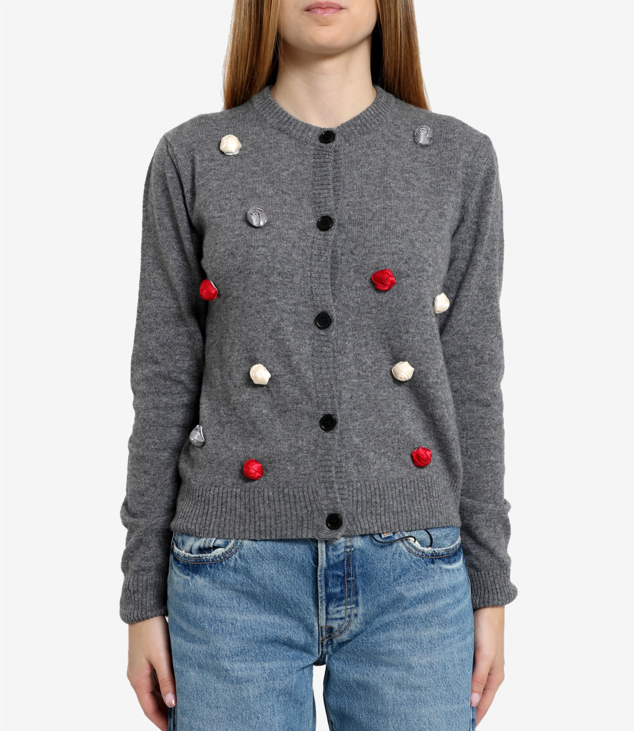 MSGM | Grey Cardigan