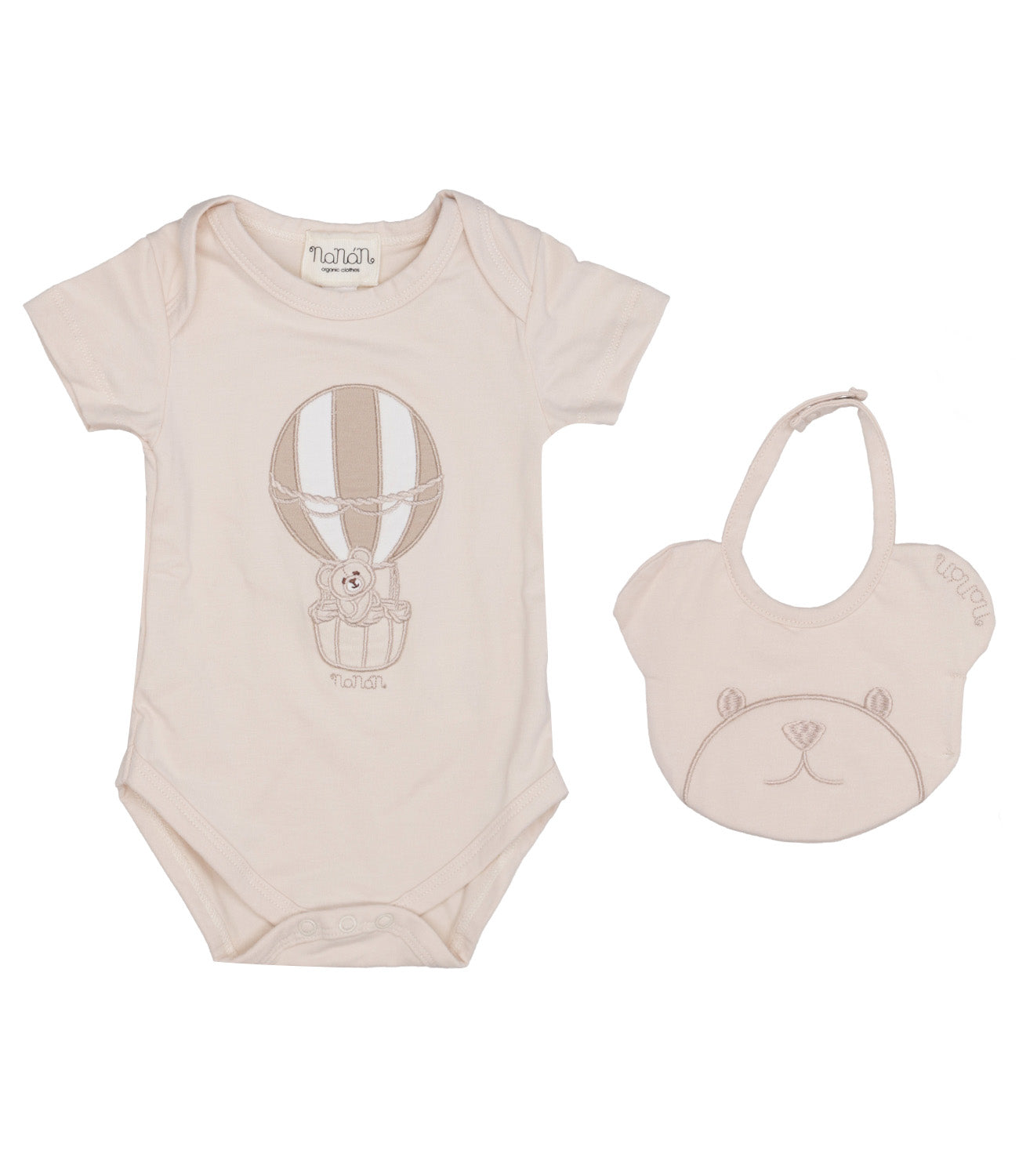 Nanan | Body and Bib Set Beige