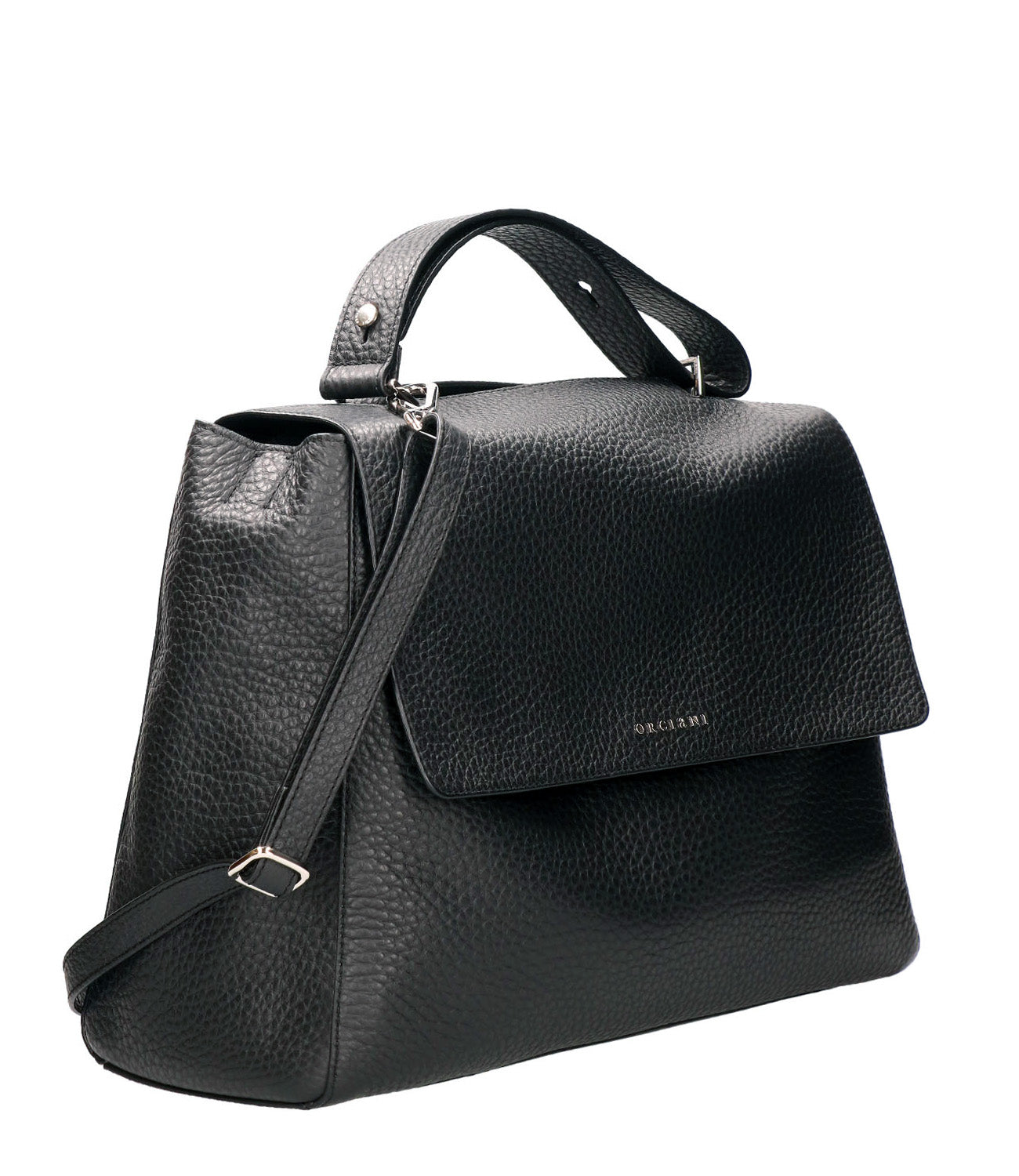 Orciani | Borsa a Tracolla Sveva Soft Grande Nera
