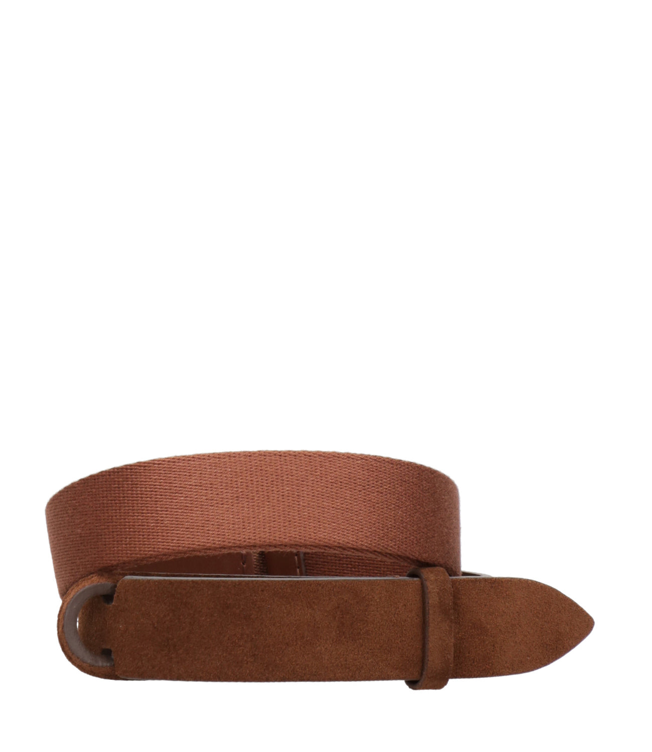 Orciani Nobuckle | Cinta Nobuckle Suede Bruciato