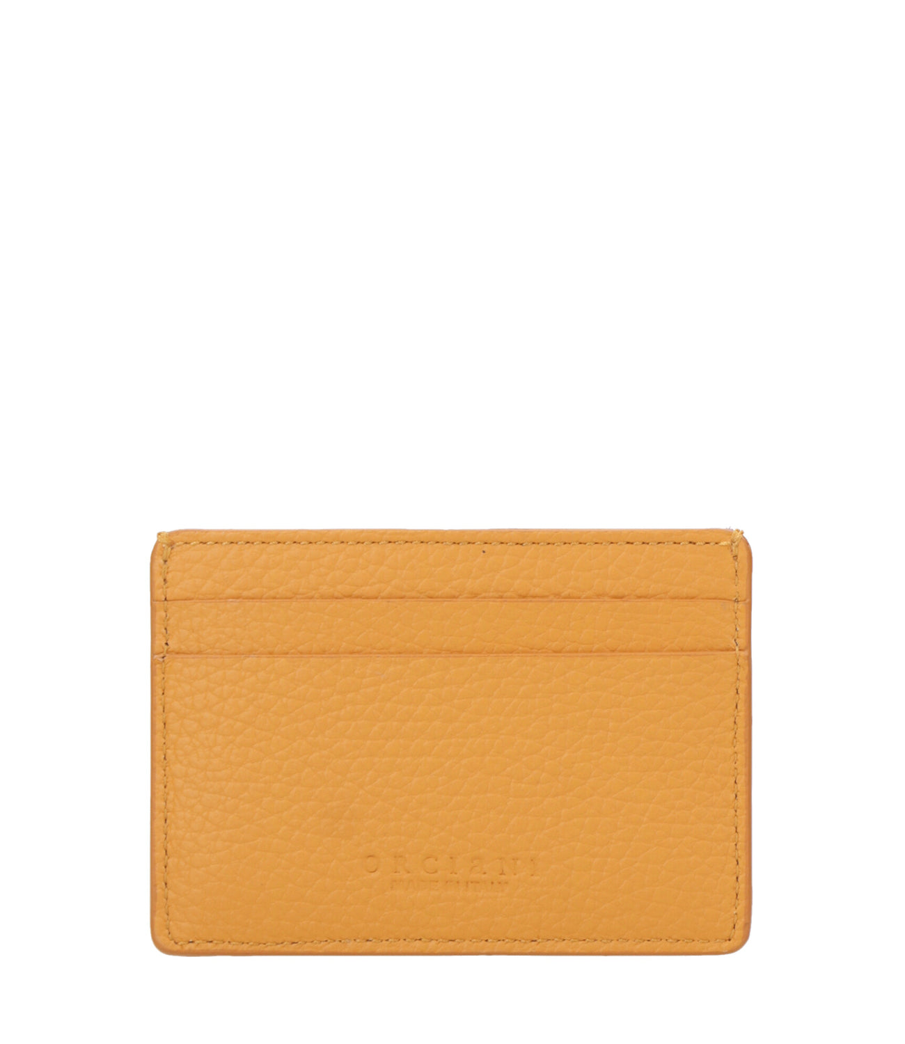 Orciani | Ochre Credit Card Holder