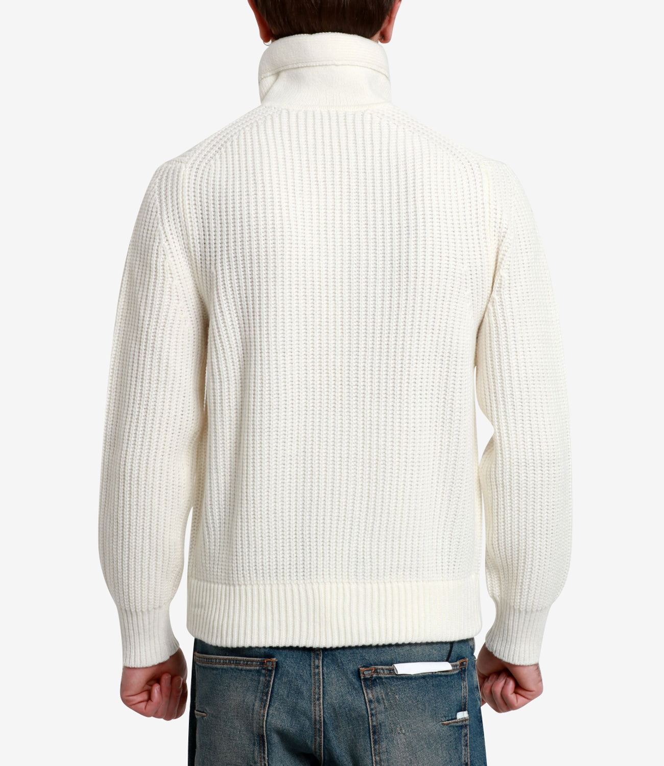 Paolo Pecora | Cardigan Blouson Panna
