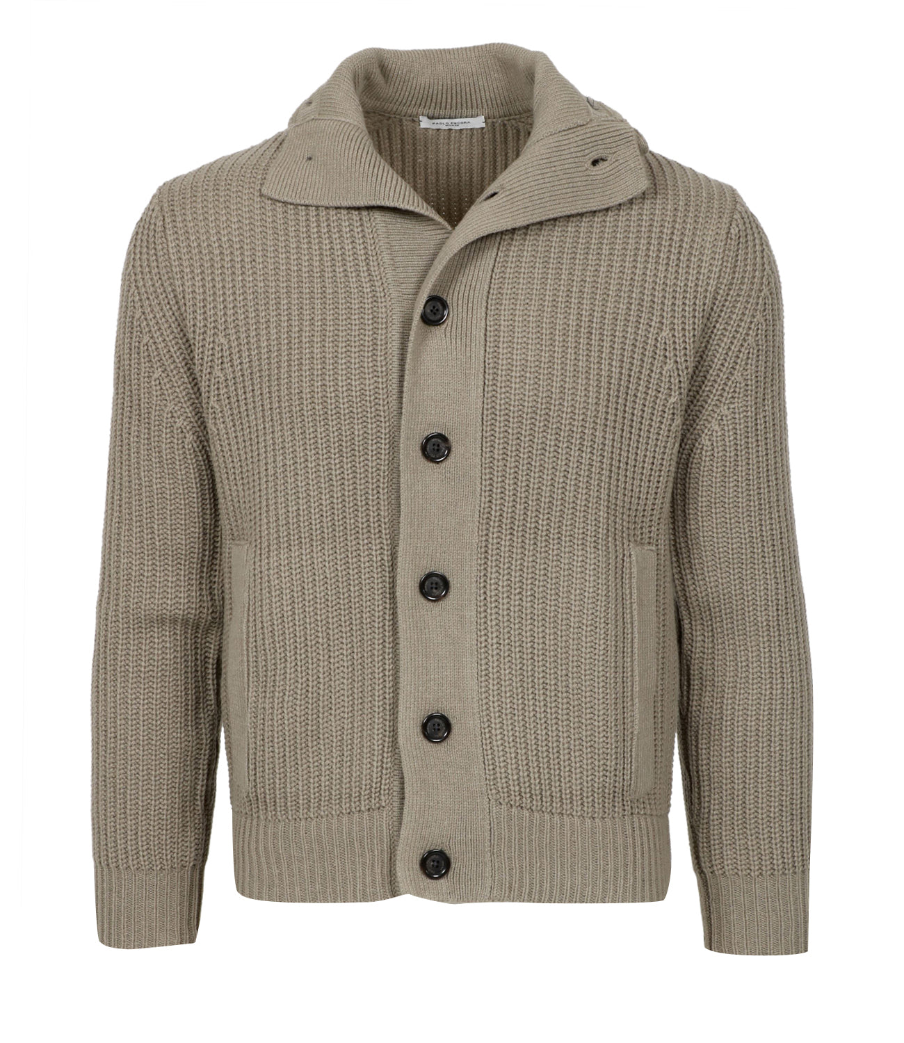 Paolo Pecora | Cardigan Blouson Military Green