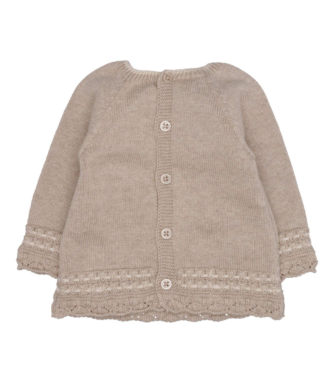 Paz Rodriguez | Maglia Ecru e Crema