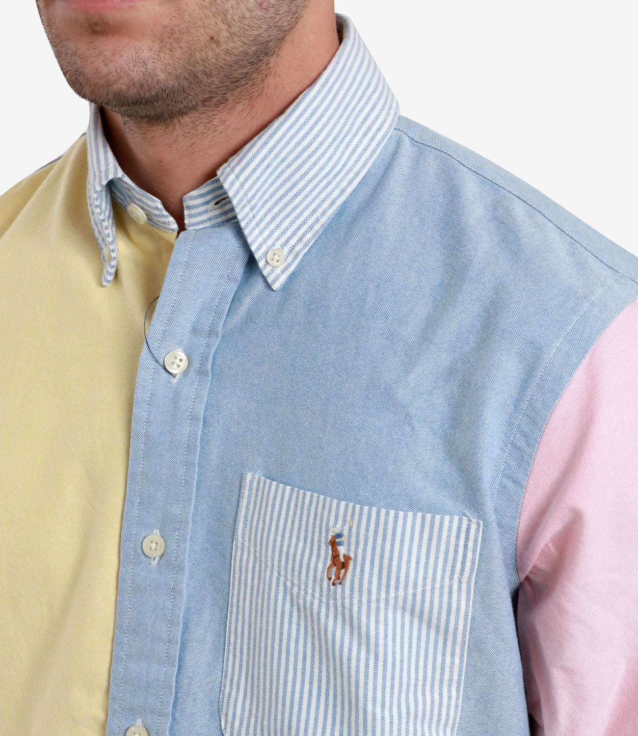 Polo Ralph Lauren | Camicia Gialla e Celeste