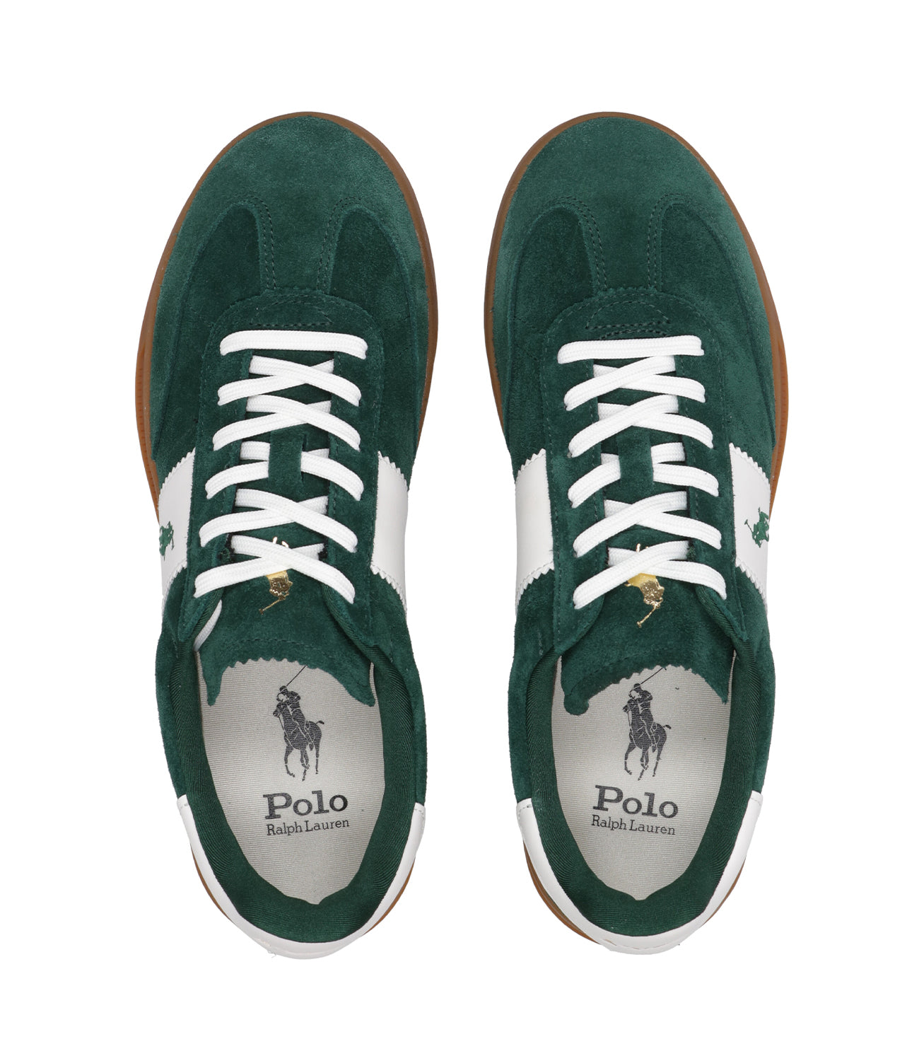 Polo Ralph Lauren | Sneakers Hrt Aera Verde e Bianco