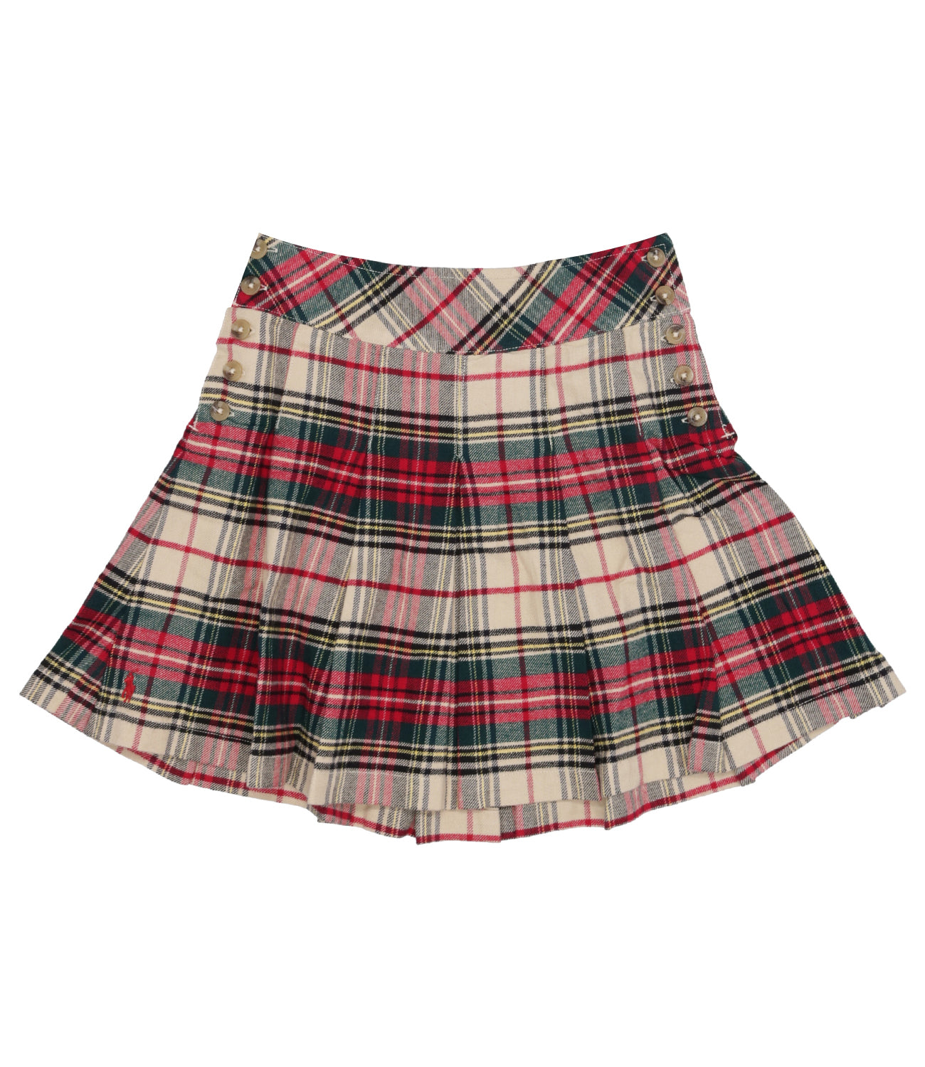 Ralph Lauren Childrenswear | Red and Cream Skirt