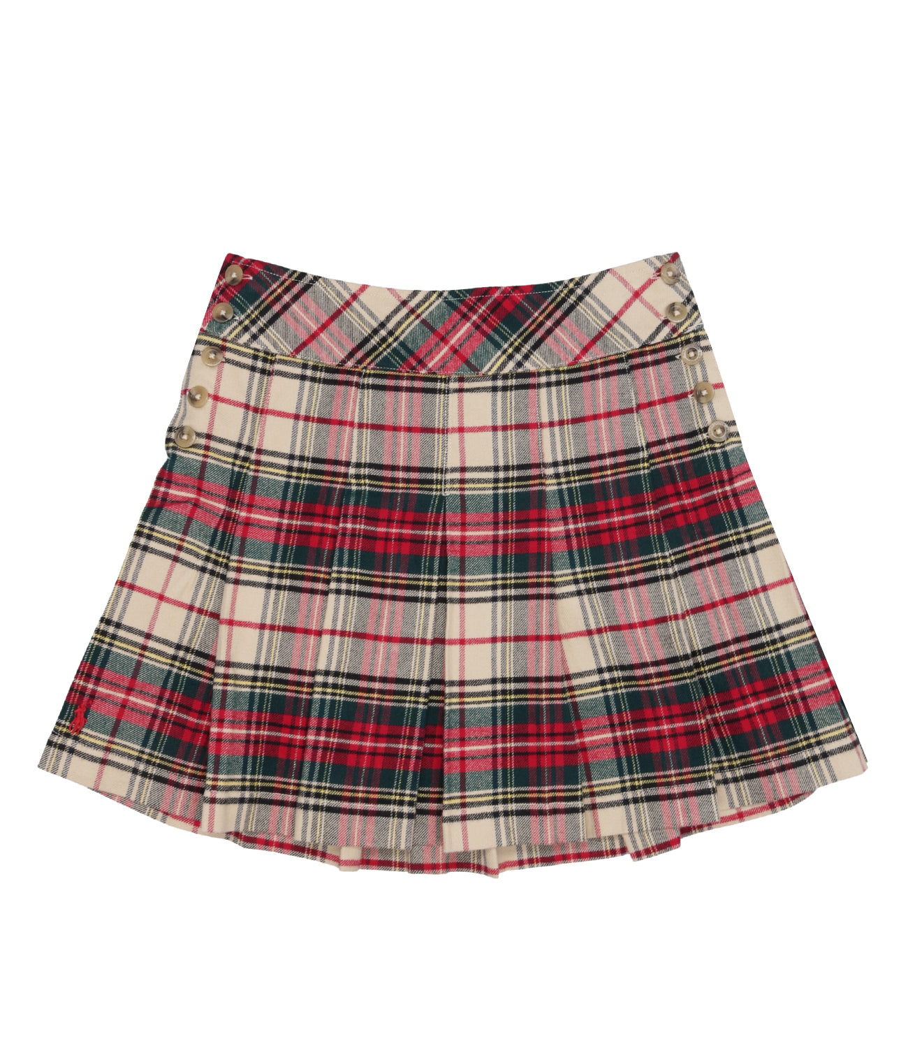 Ralph Lauren Childrenswear | Red and Cream Skirt