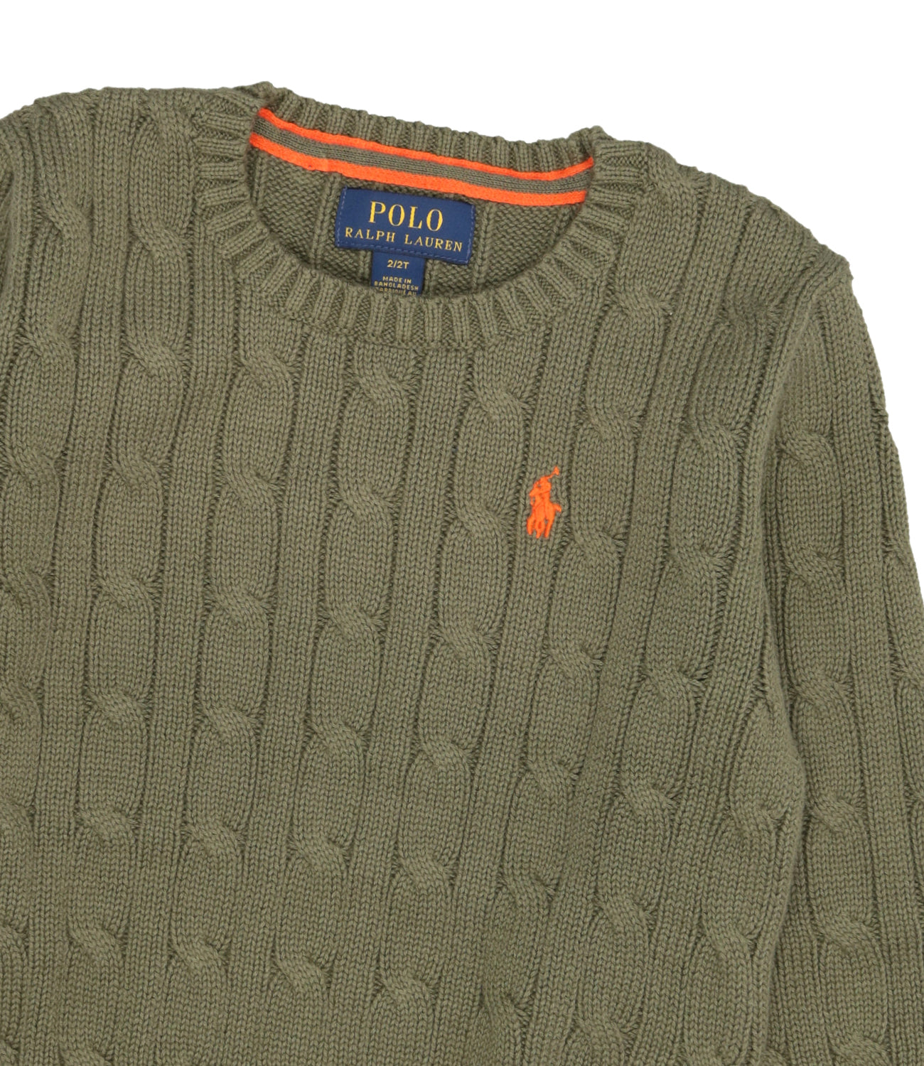 Ralph Lauren Childrenswear | Military Green Sweater