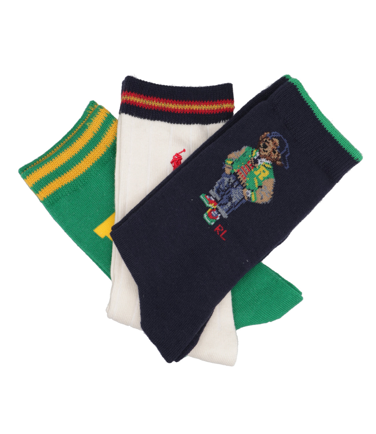 Ralph Lauren Childrenswear | Navy Blue and Green Socks