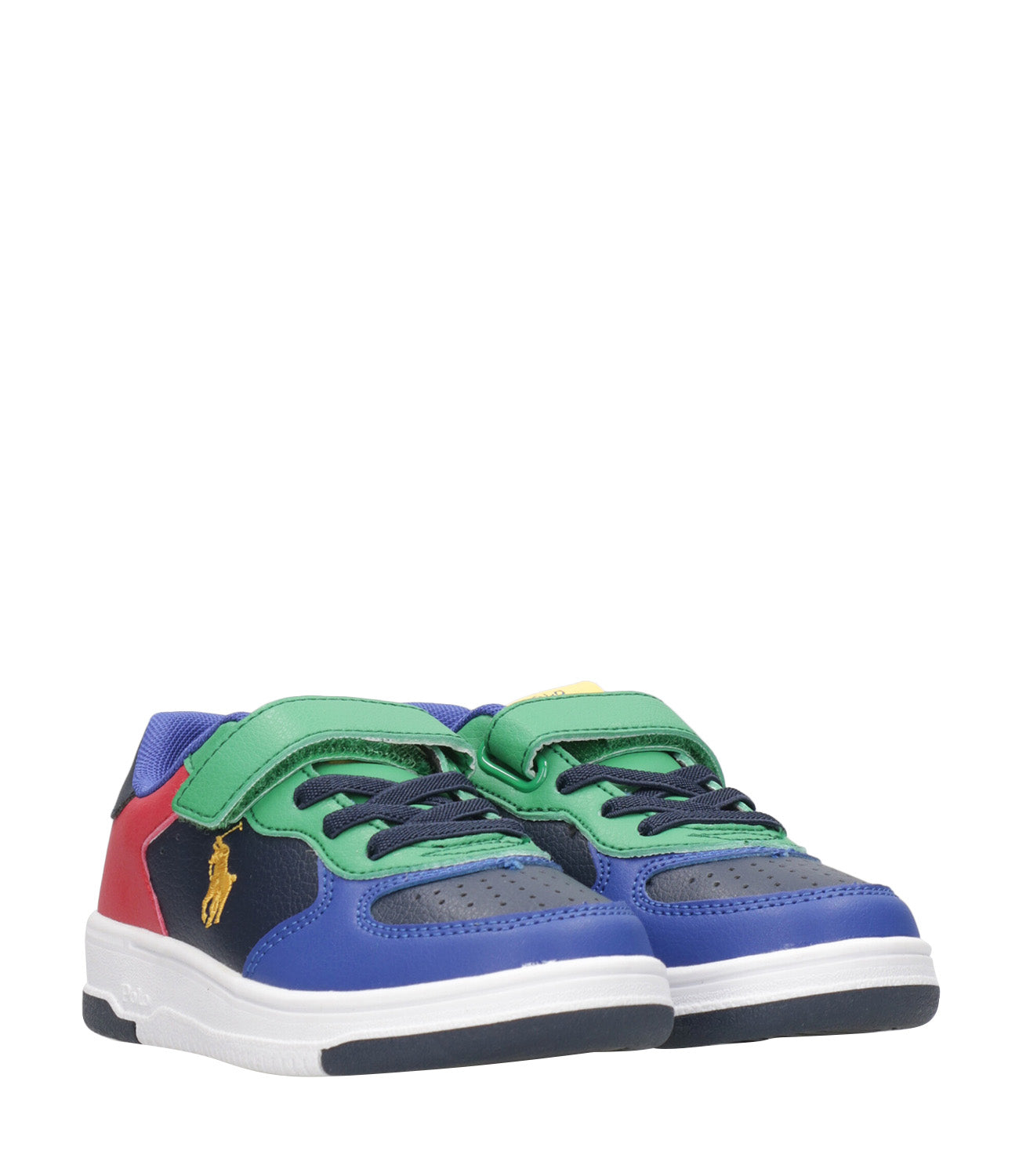 Ralph Lauren Childrenswear | Sneakers Masters Court PS Blu navy e Verde