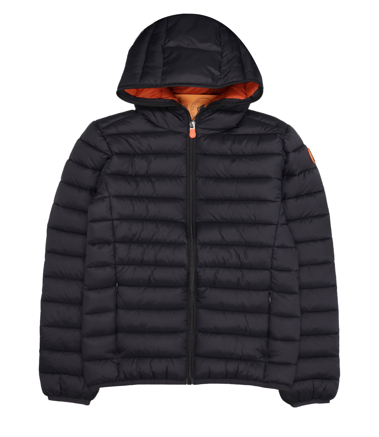 Save The Duck Kids | Dony Black and Orange Jacket