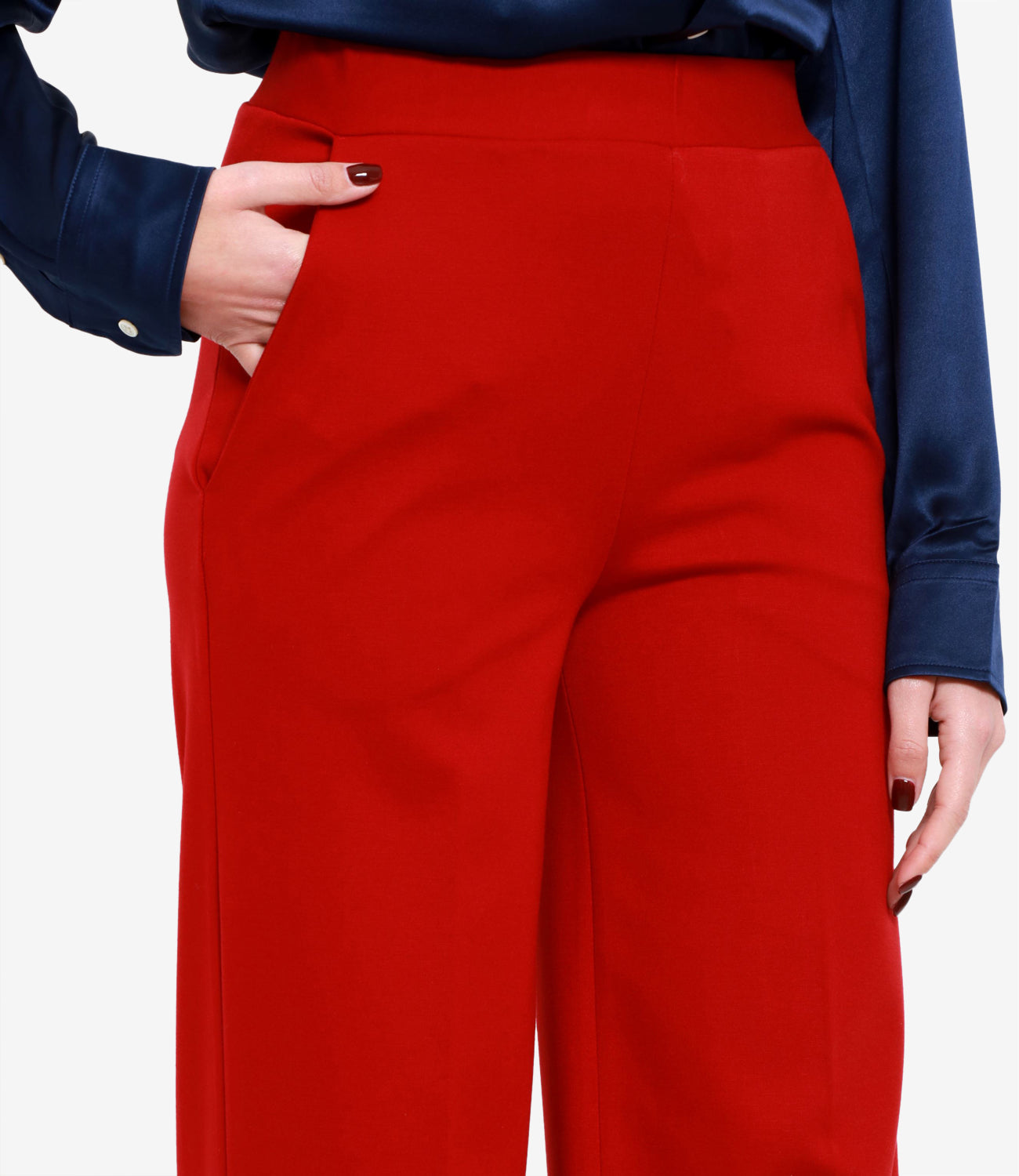 Semicouture | Pantalone Coline Rosso