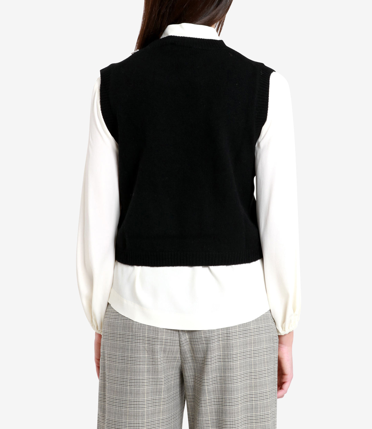 Semicouture | Gilet Amile Nero