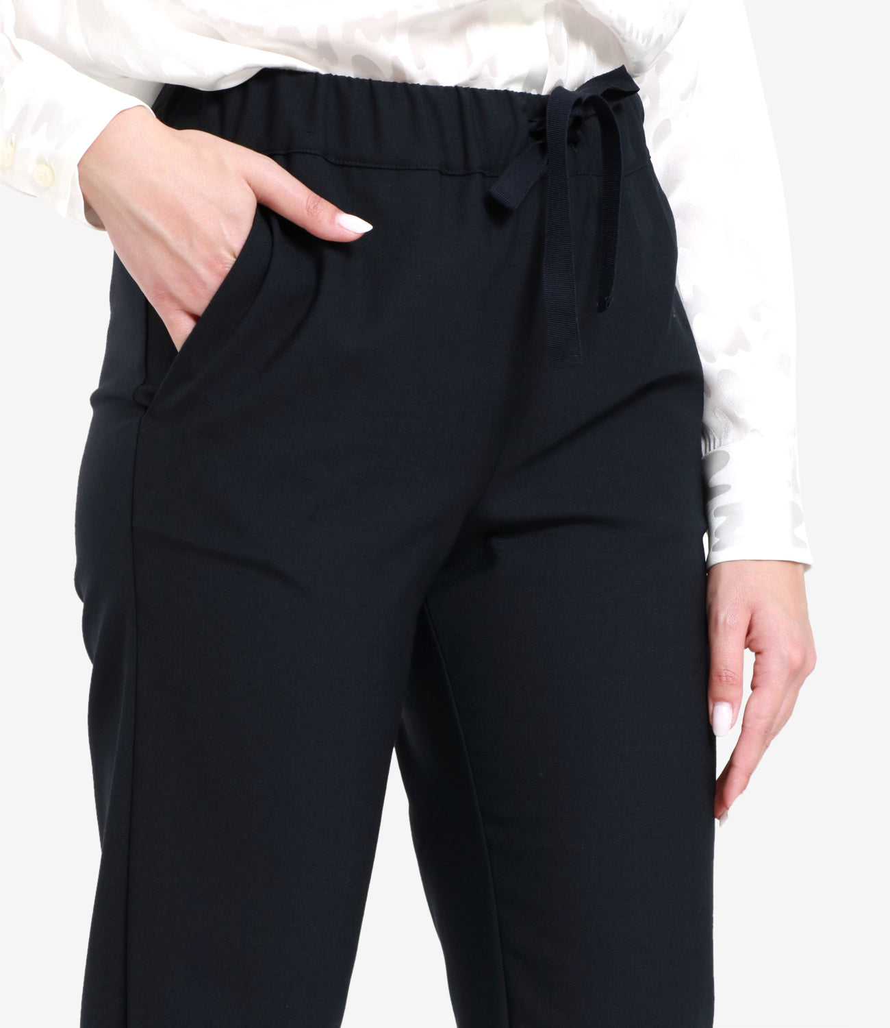 Semicouture | Pantalone Buddy Blu Notte