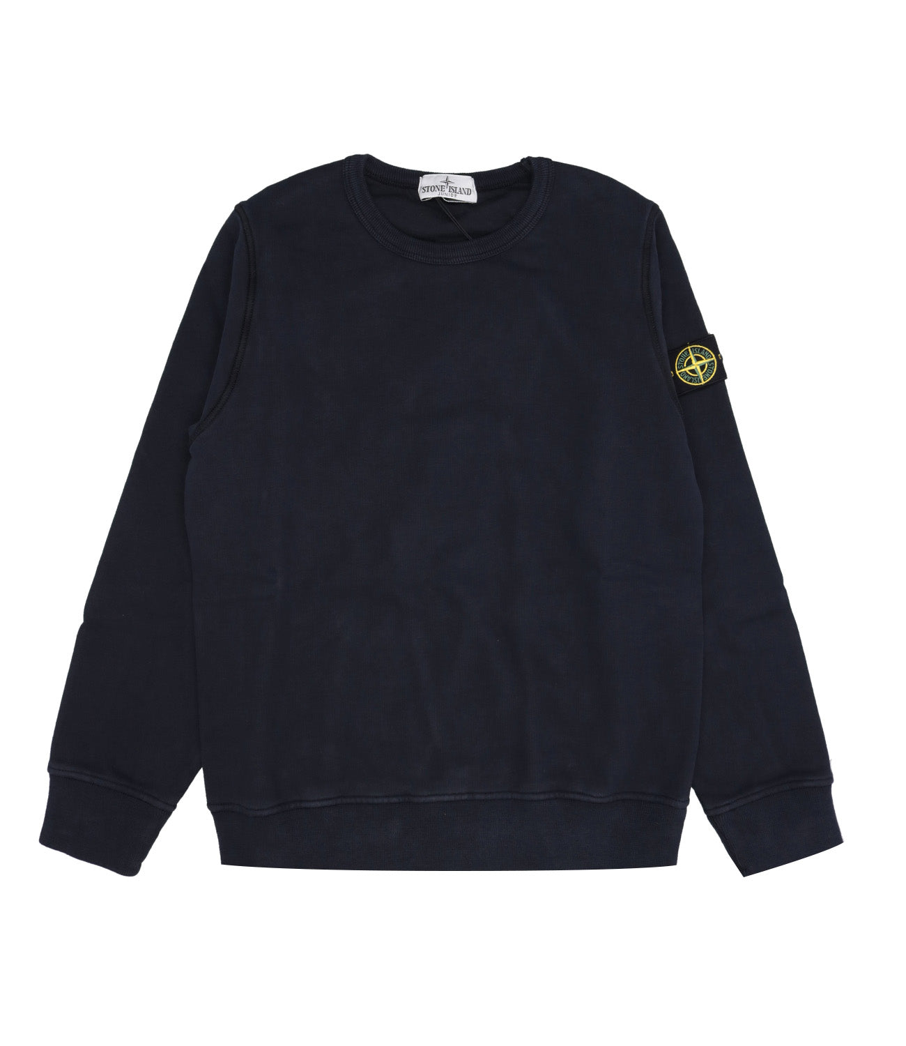 Stone Island Junior Stone Island Junior Navy Blue Sweatshirt