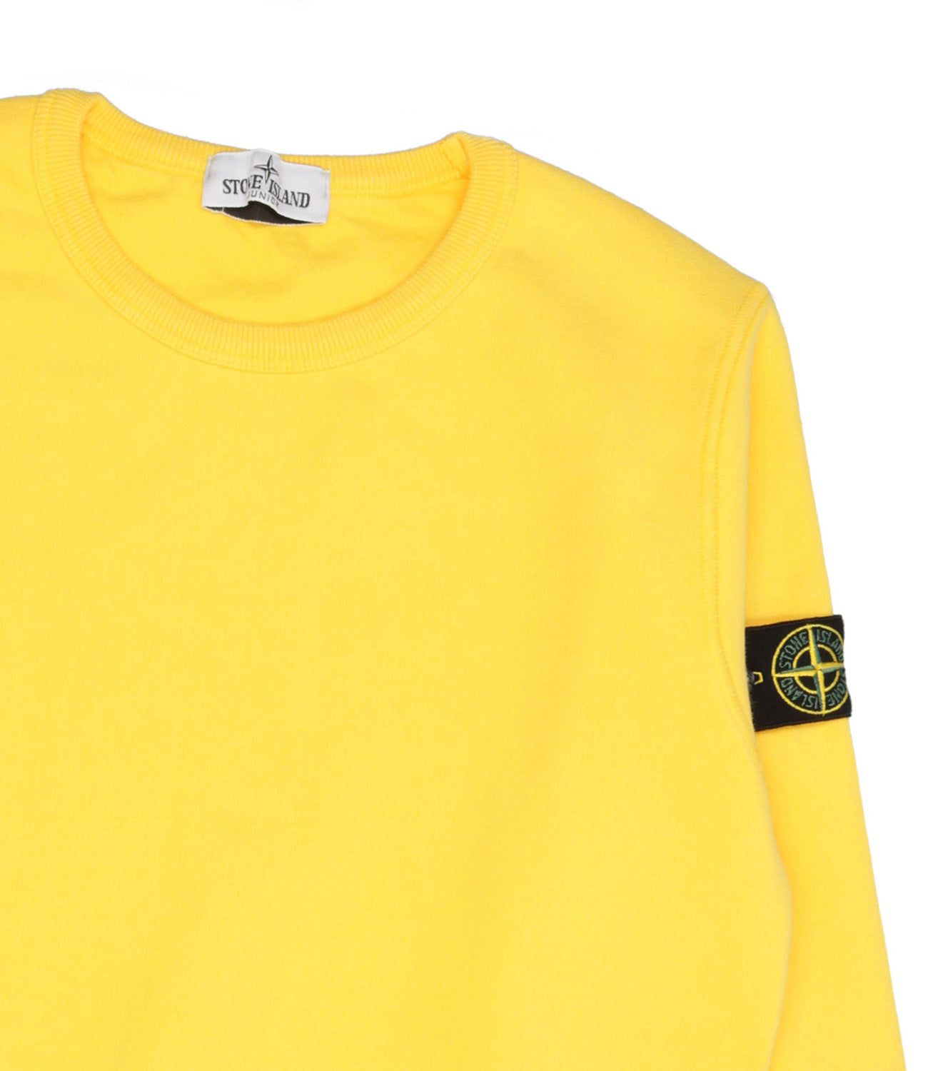 Stone Island Junior | Felpa Gialla