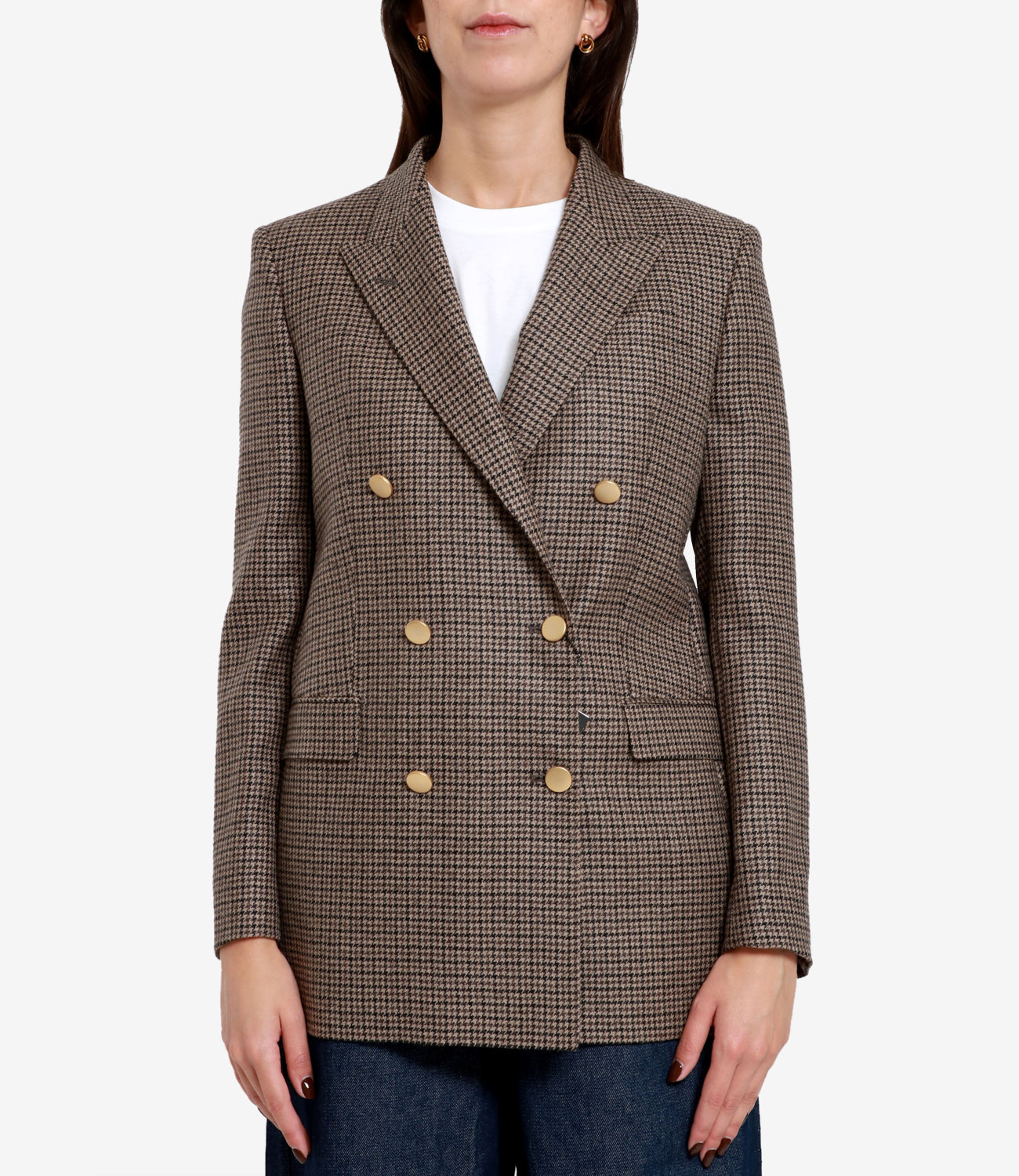 Tagliatore | Jacket J-Jasmine10B Beige+Moro