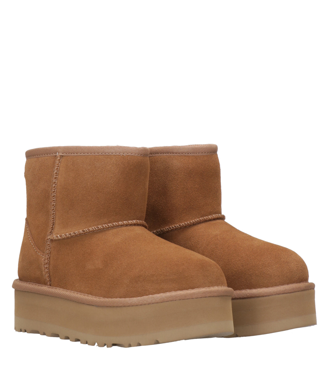 UGG Kids | Classic Mini Platform Chestnut Ankle Boot