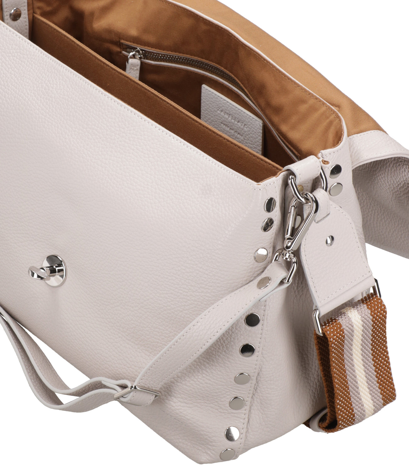 Zanellato | Borsa Postina Daily Giorno M Bianco sporco