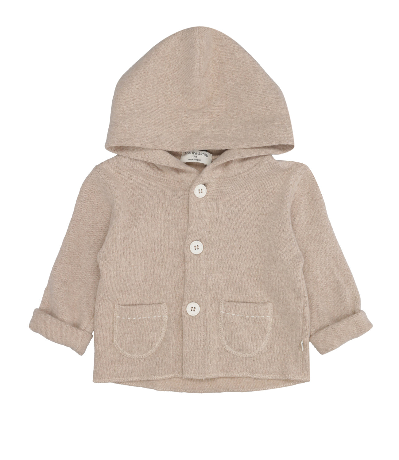 1+ in the family | Cappotto Fred Ecru