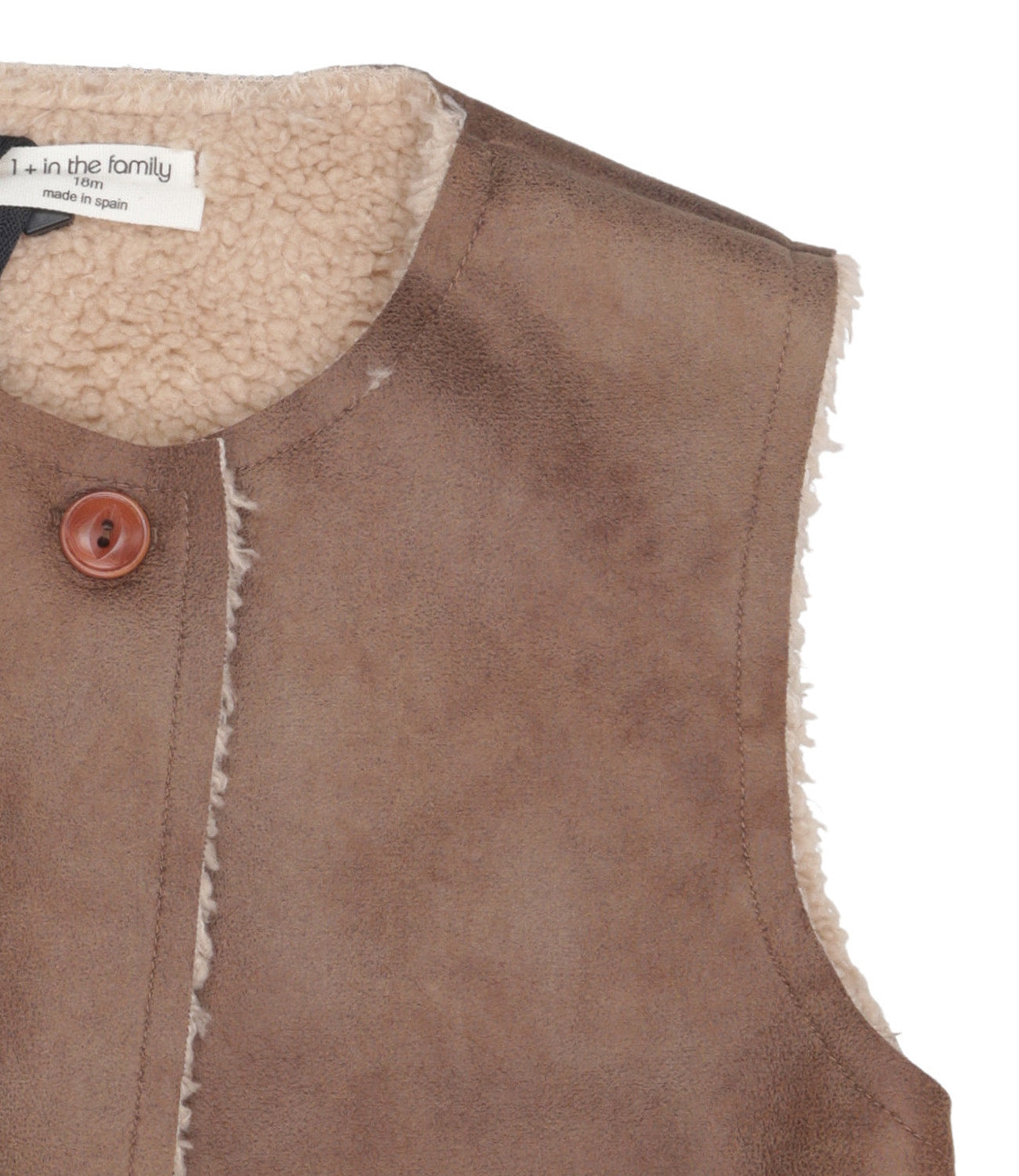 1 in the family | Gilet Marrone