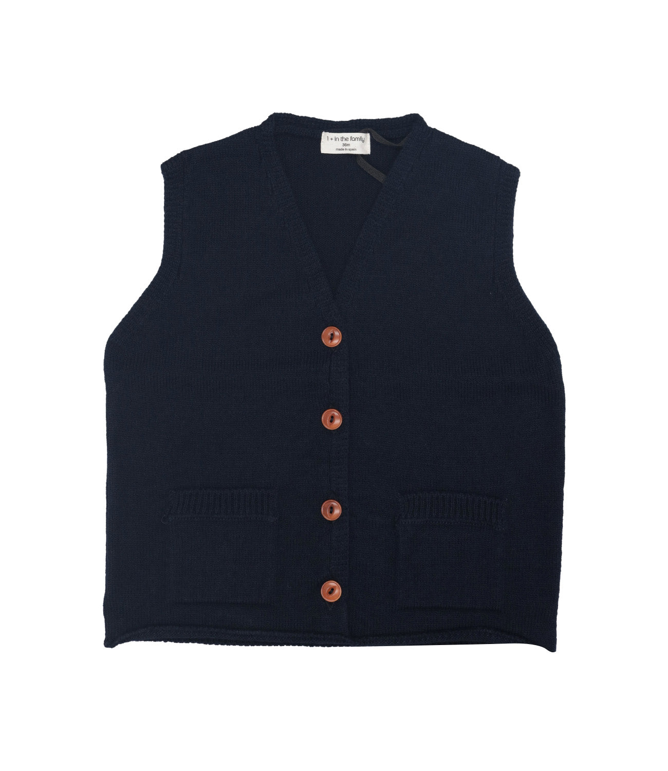 1+ in the family | Gilet Thomas Blu scuro