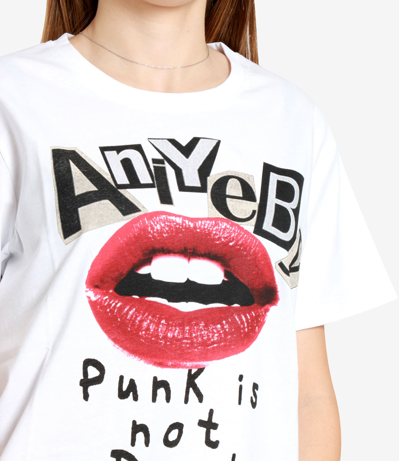 Aniye By | T-Shirt Punk Bianca