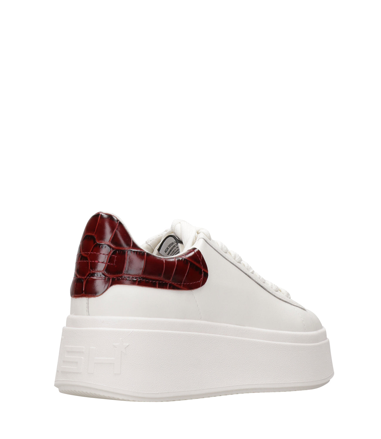 Ash Sport | Sneakers Moby Bianco e Bordeaux