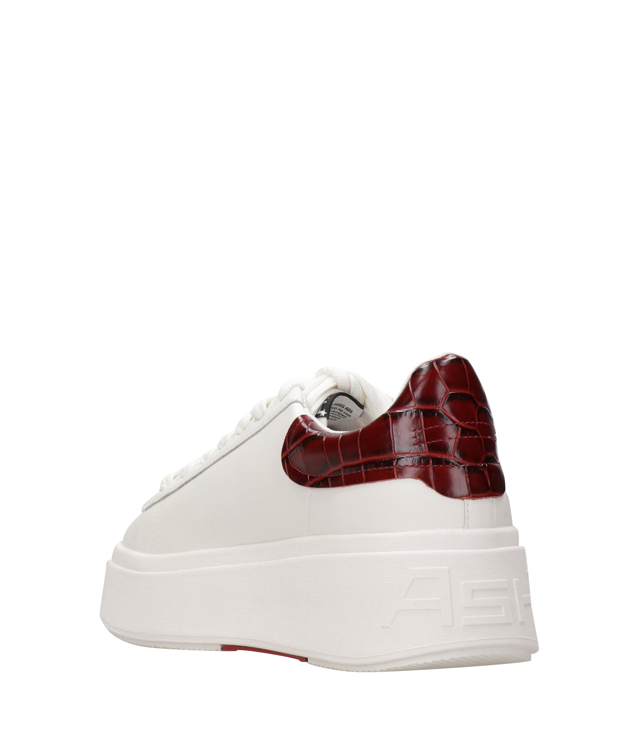 Ash Sport | Sneakers Moby Bianco e Bordeaux