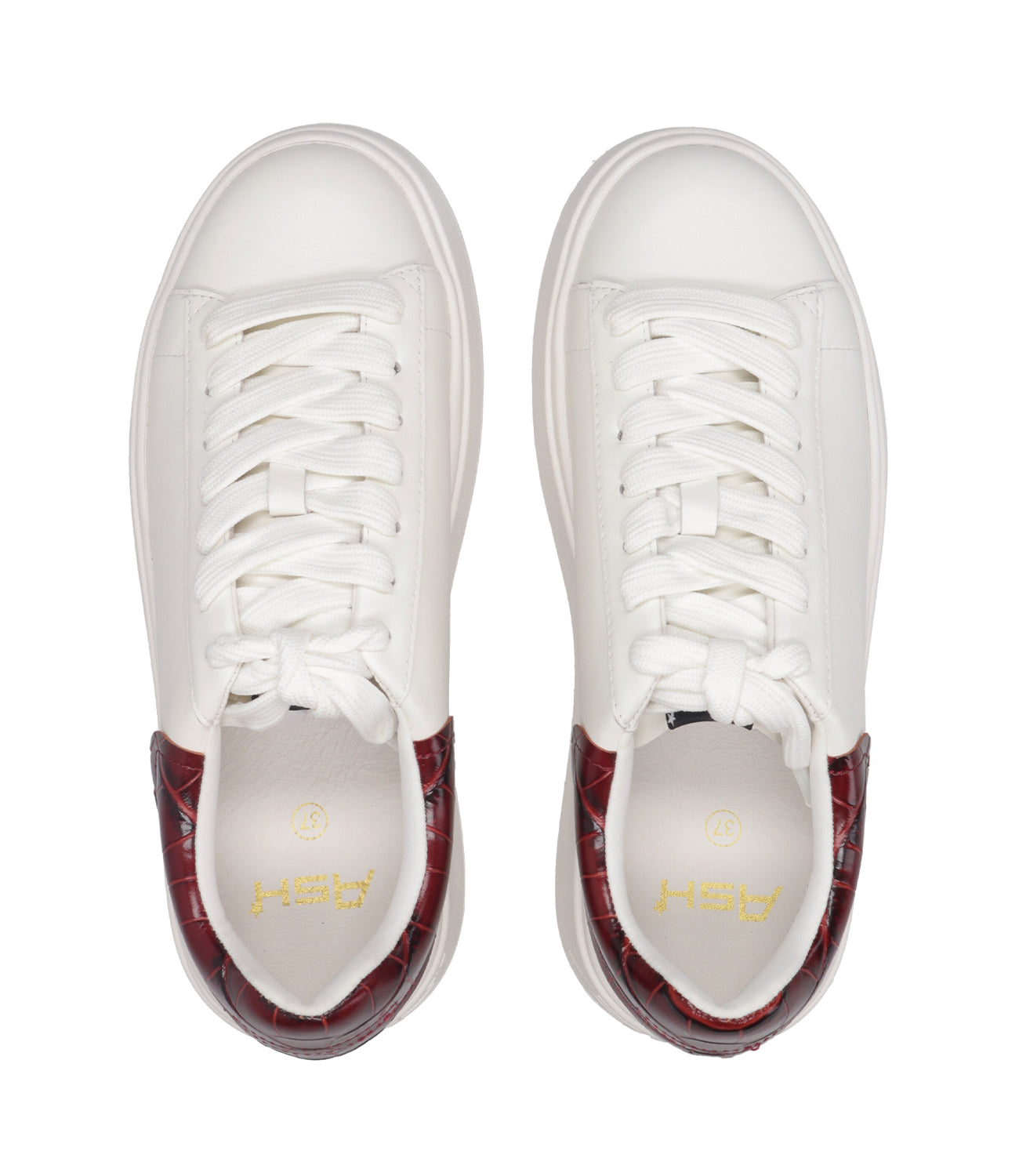 Ash Sport | Sneakers Moby Bianco e Bordeaux