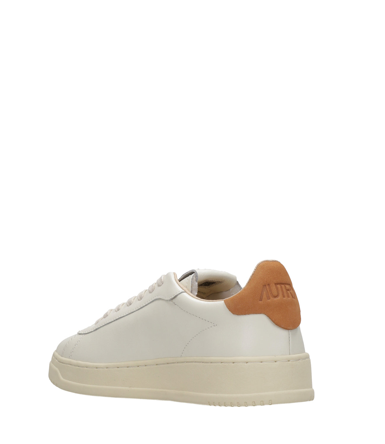 Autry | Sneakers Dallas Low Man Bianca e Caramello