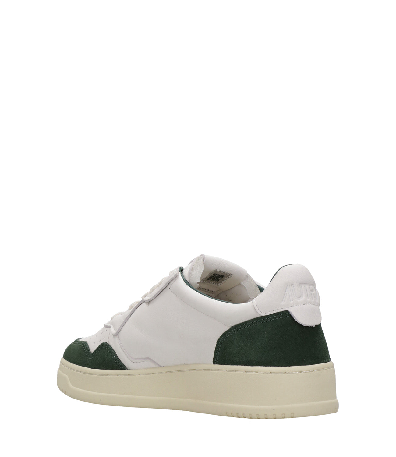 Autry | Medalist Low Man Sneakers White and Green