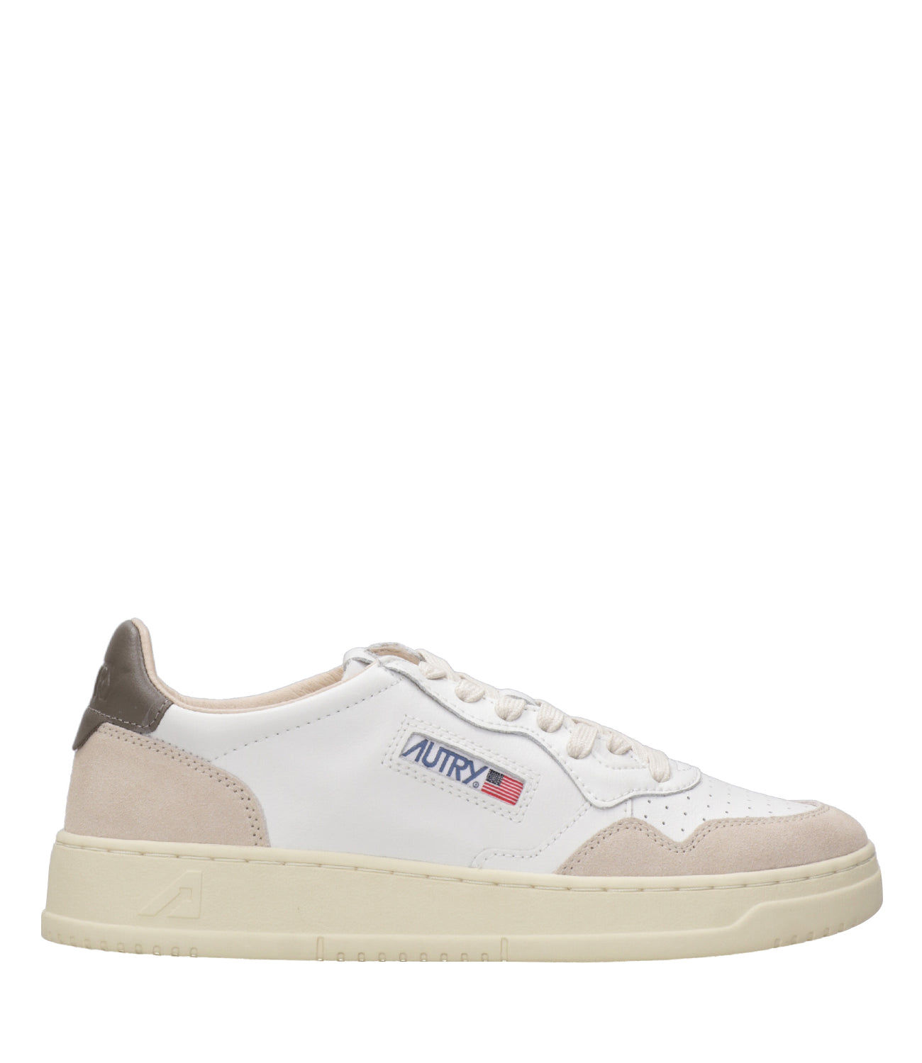 Autry | Sneakers Medalist Low Man Bianca e Grigio