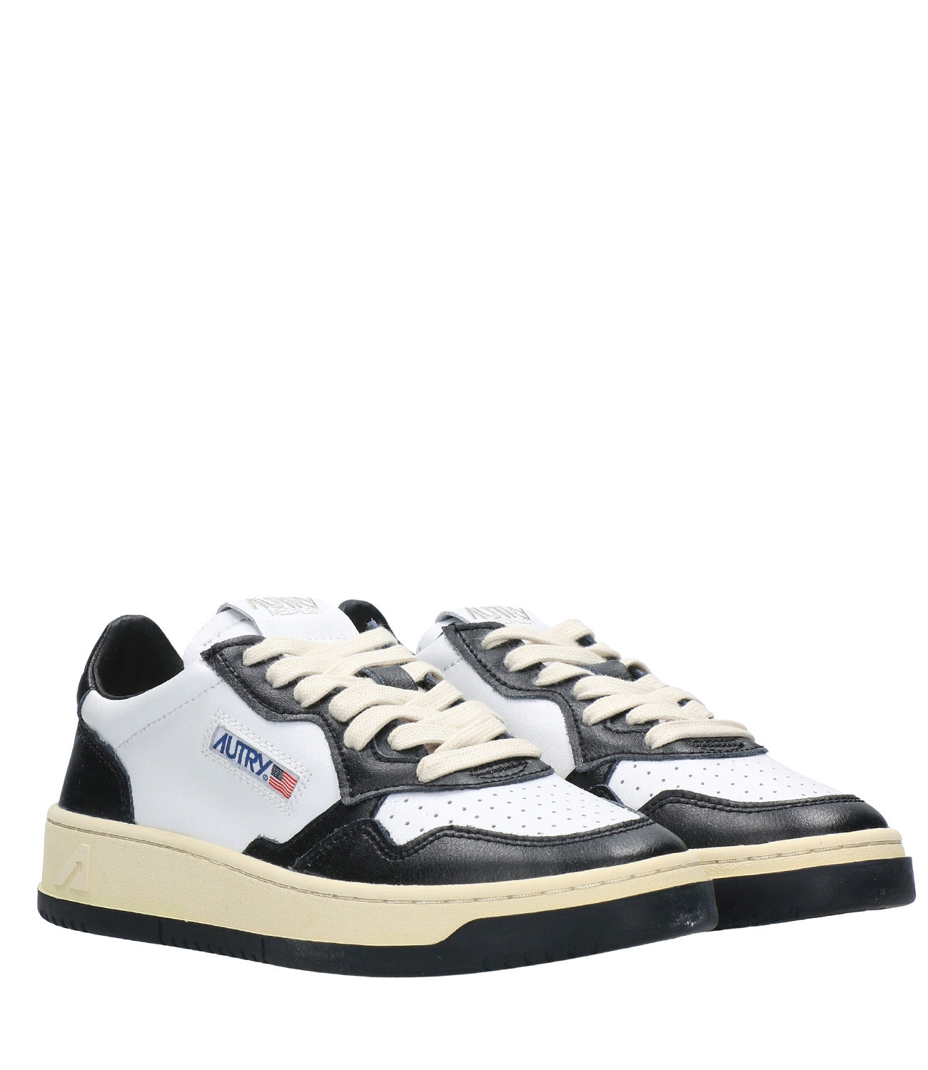 Autry | Sneakers Medalist Low Man Bianca e Nera