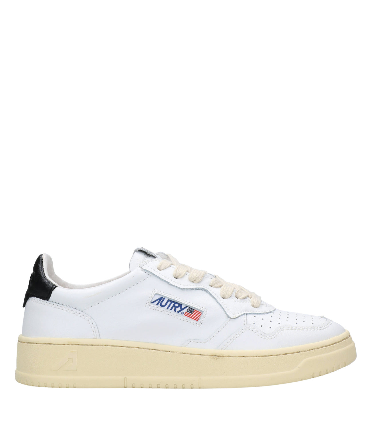 Autry | Sneakers Medalist Low Wom Lea Black and White