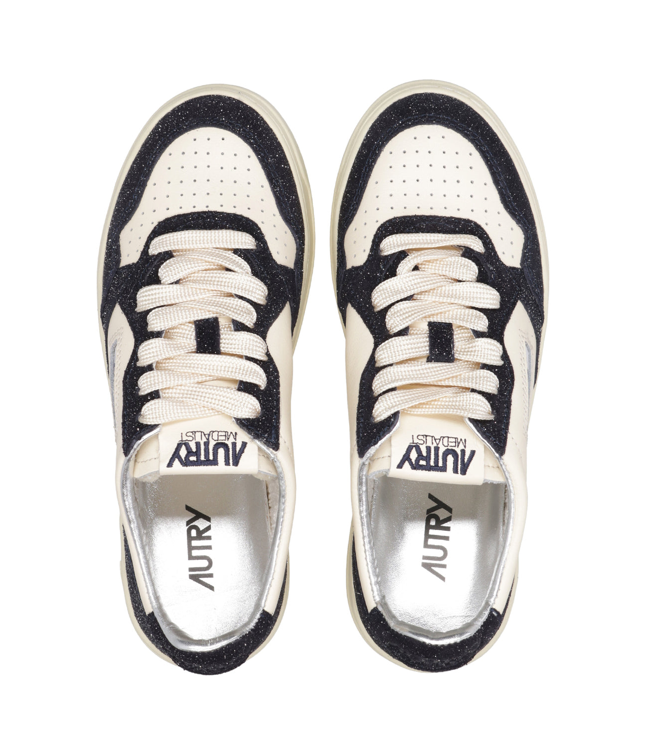 Autry | Sneakers Medalist Low Woman Bianco e Nero