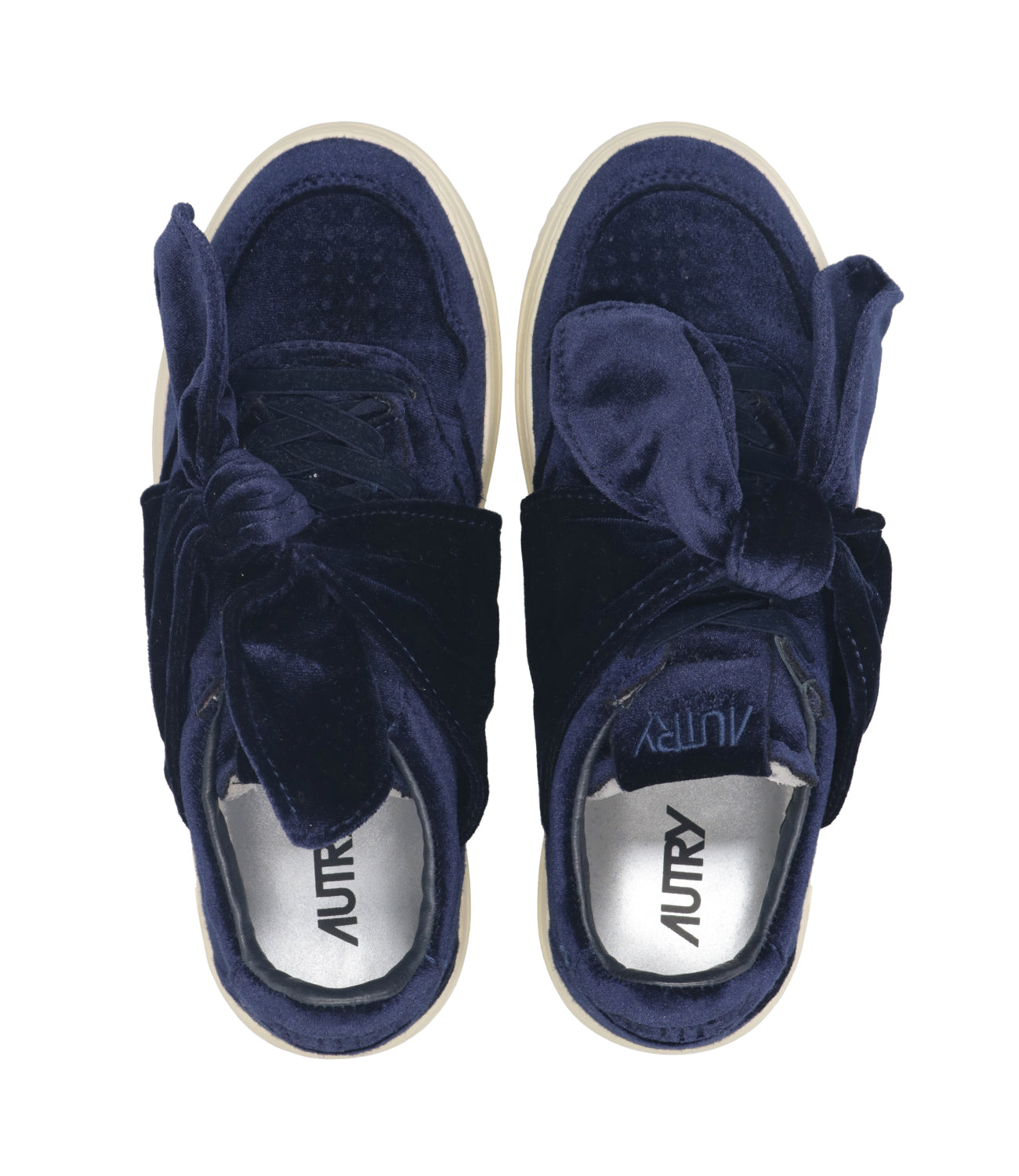 Autry | Sneakers Medalist Low Velvet Blu navy