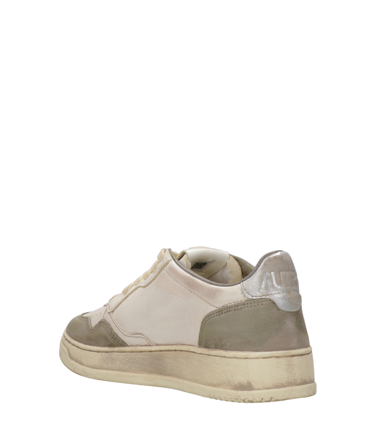 Autry | Sneakers Sup Vint Low Man Bianco e Muschio
